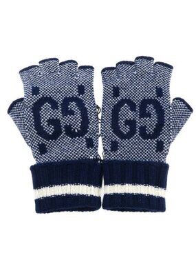 Gucci Gloves Blue